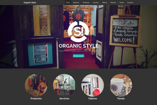 organicstyle.cl site used FoundationPress