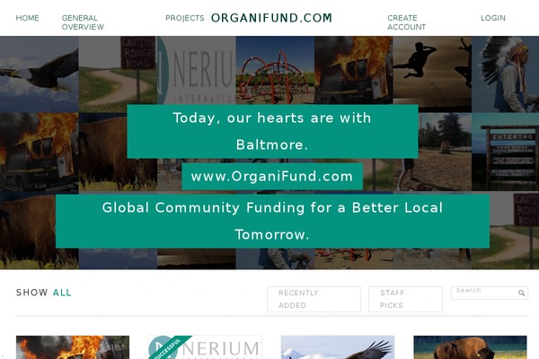 Fundify theme site design template sample