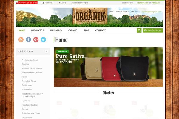 Venedor theme site design template sample