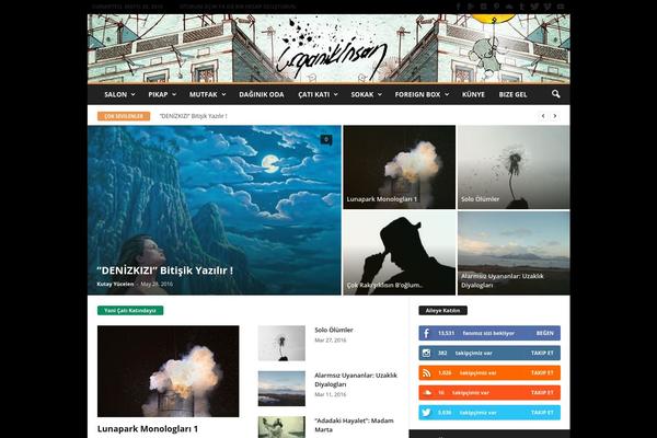 NewsMag theme site design template sample