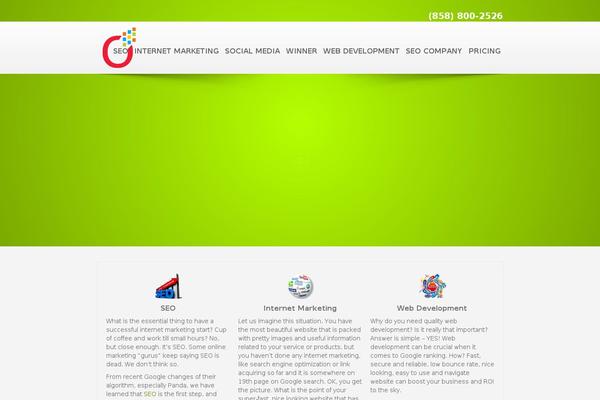 Bulsarah theme site design template sample