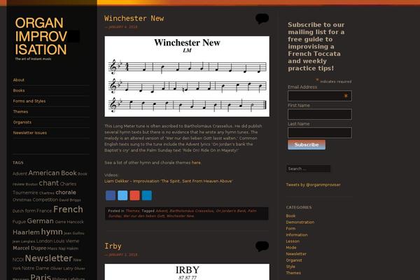 Sunspot theme site design template sample