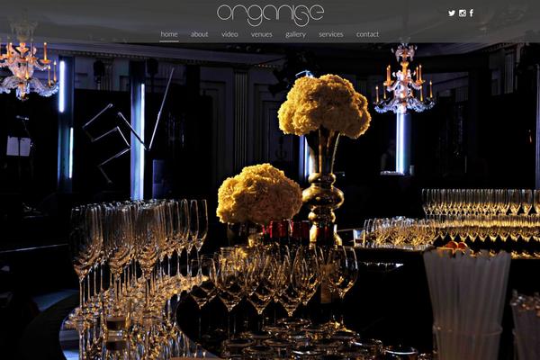 organise-events.com site used Organise