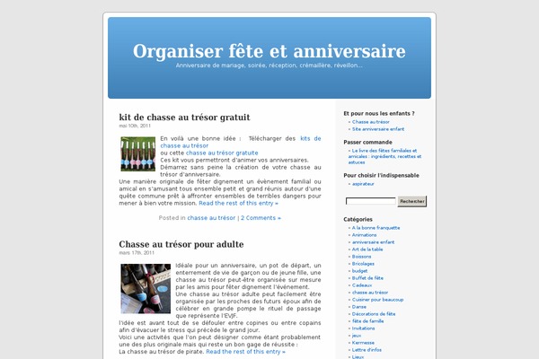 Tiny Framework theme site design template sample
