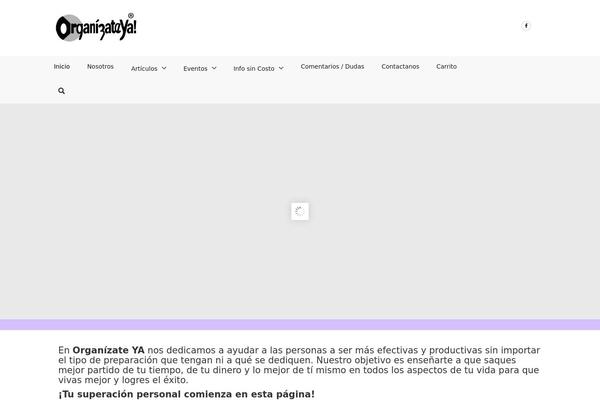 organizateya.com site used Oxygen