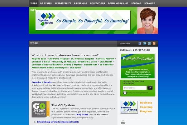 Traction theme site design template sample