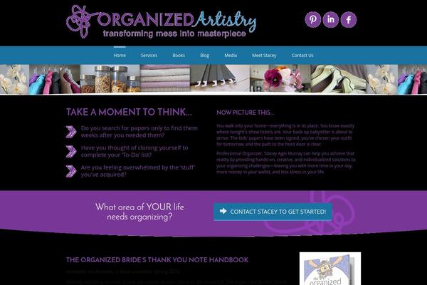 Archive theme site design template sample