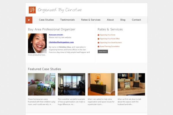 organizedbychristine.com site used Theme1570