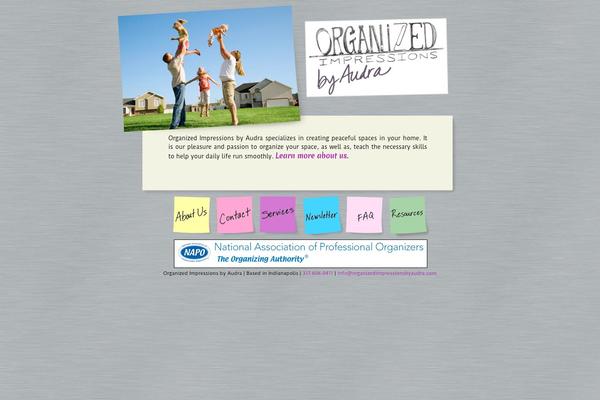 organizedimpressionsbyaudra.com site used Oiba