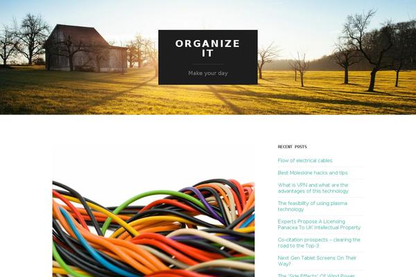 Hemingway theme site design template sample