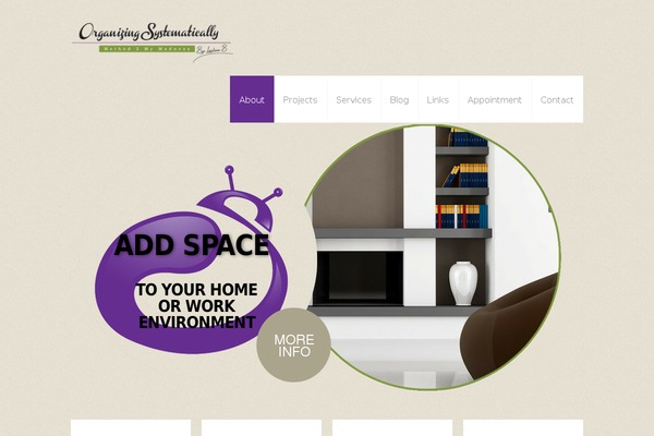 organizingsystematically.com site used Theme1899