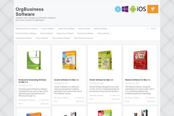 Wp-accord theme site design template sample