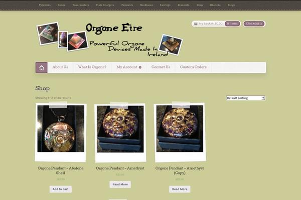 Artificer theme site design template sample