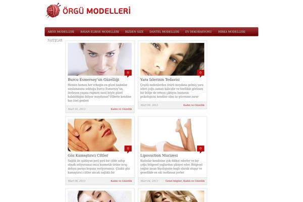 Boulevard theme site design template sample
