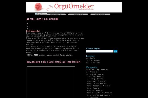 orguornekler.com site used Sade