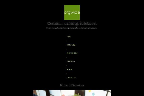 Varia theme site design template sample