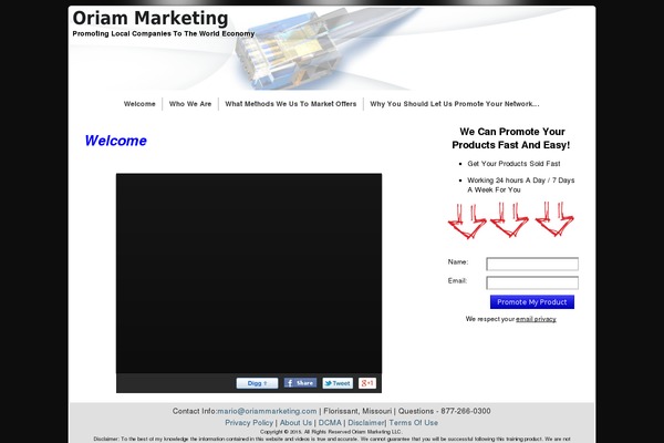 oriammarketing.com site used Oriammarketing