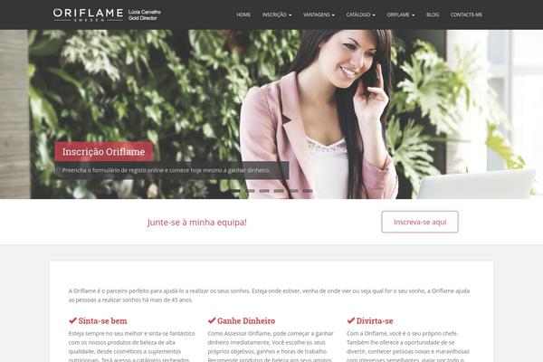Sparkling theme site design template sample