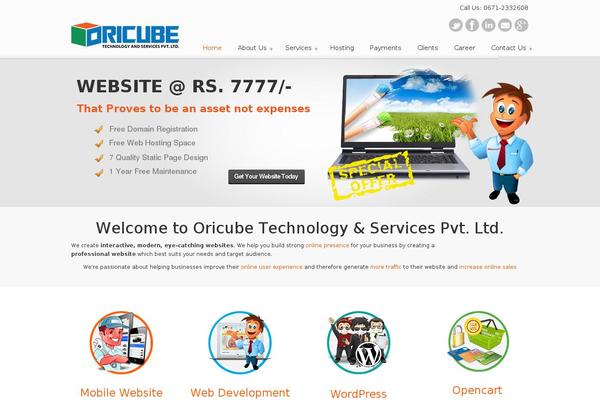 Site using Weptile Image Slider Widget plugin