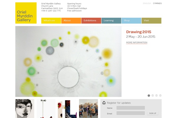 OMG theme site design template sample