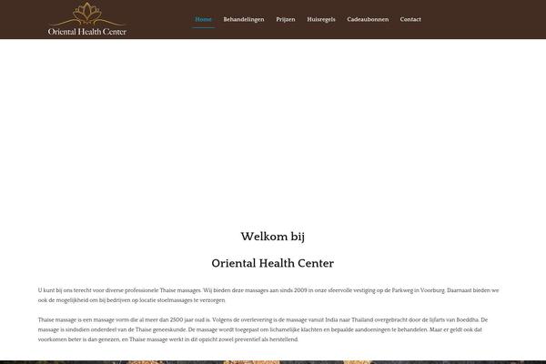 Chucks theme site design template sample