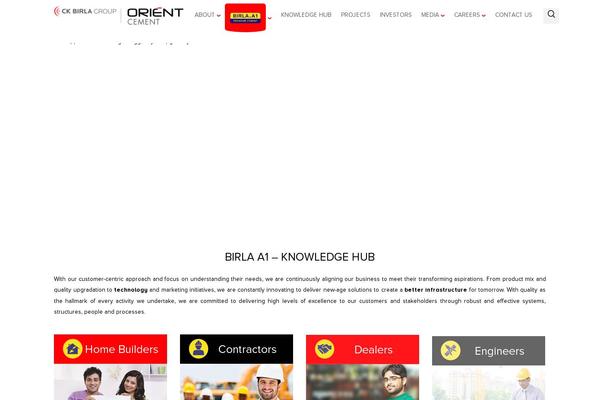 Orient theme site design template sample