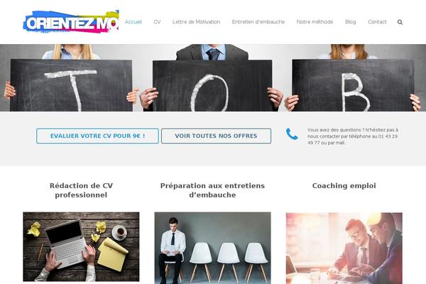 Ample Magazine theme site design template sample