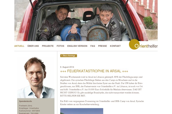 orienthelfer.de site used Orienthilfe