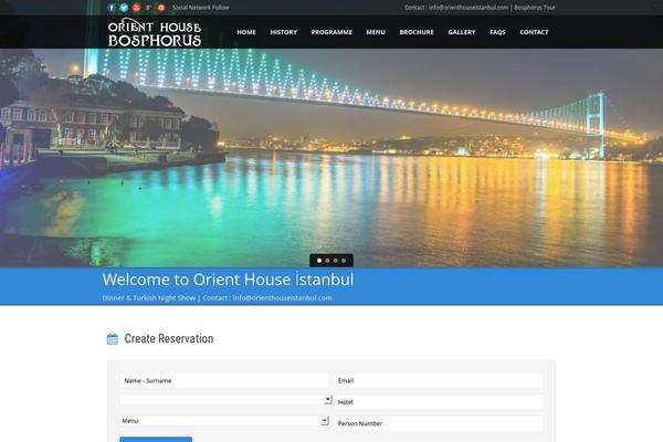 Marine theme site design template sample