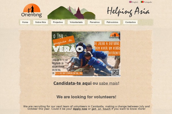 orienting.org site used Orienting