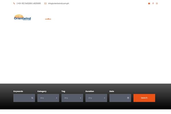 Site using Tourmaster plugin