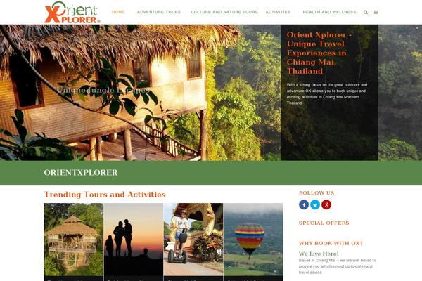 Specular-child theme site design template sample