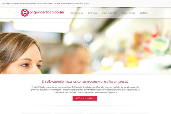 Site using Cartograf Cookie filter plugin