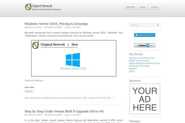 Business lite theme site design template sample