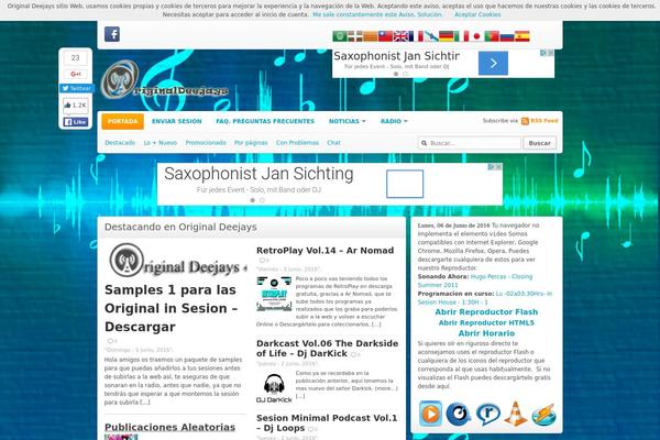 Cadabrapress theme site design template sample