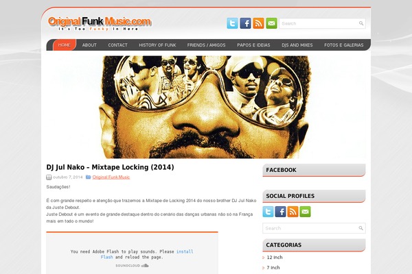 originalfunkmusic.com site used Solidate