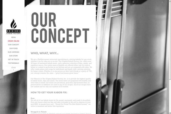 Studio 8 theme site design template sample