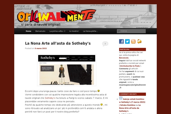 Site using Decent Comments plugin