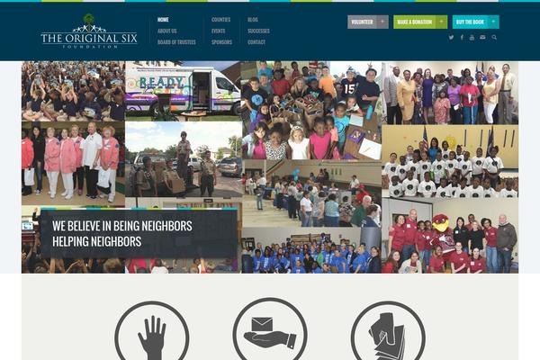 Biosphere theme site design template sample