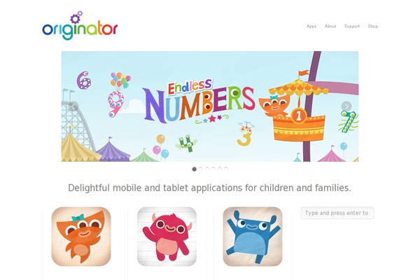 Clean theme site design template sample