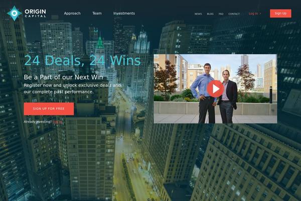 origincapitalpartners.com site used Origincapital
