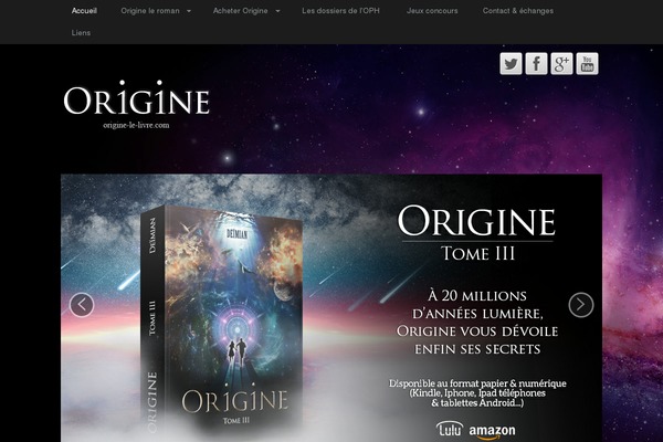 Neuro theme site design template sample