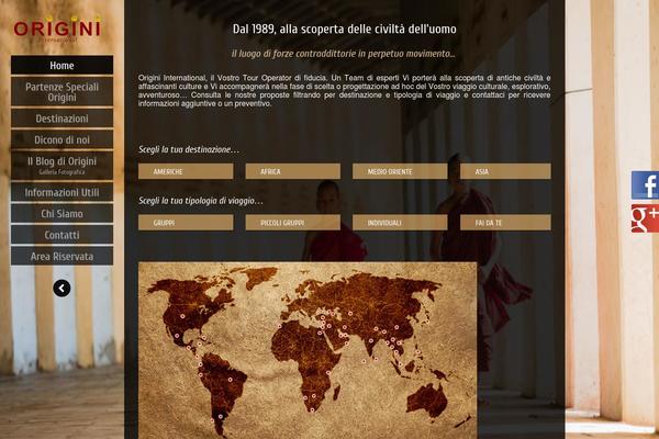 Pacifico theme site design template sample