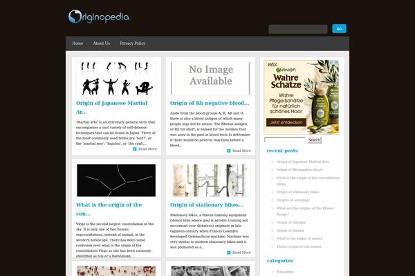 Quadro theme site design template sample