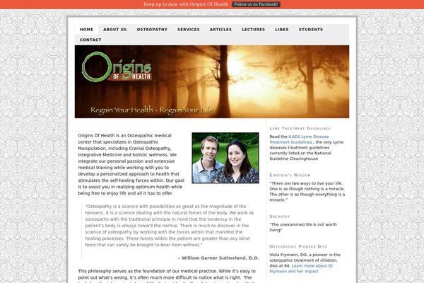 Thesis 1.8.1 theme site design template sample