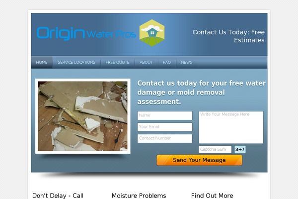 Local Business theme site design template sample