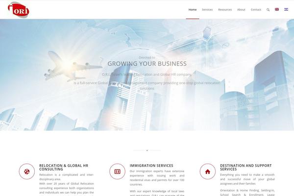 Enfold theme site design template sample