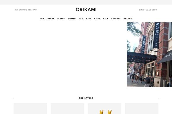 orikami.net site used Neighborhood
