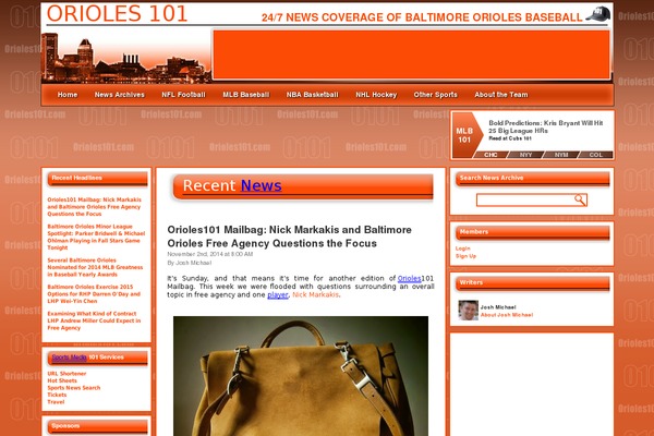Default theme site design template sample