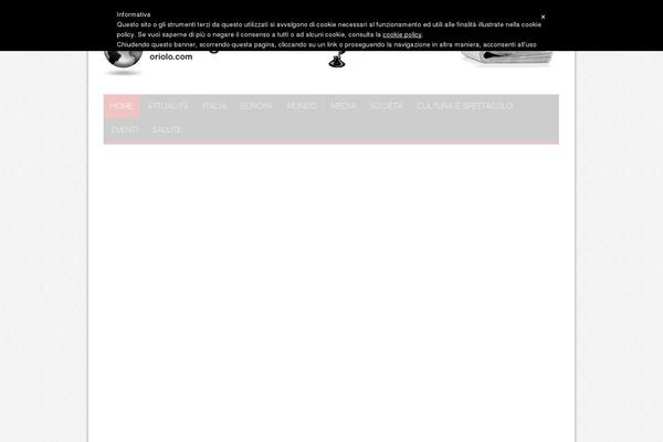 Jarida theme site design template sample
